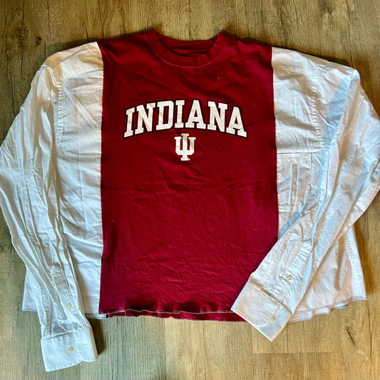 Reworked Indiana University Long Sleeve