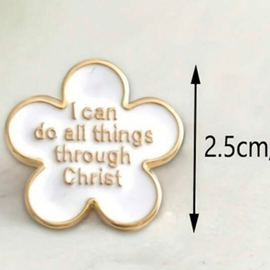 Step 2 - Through Christ Pin