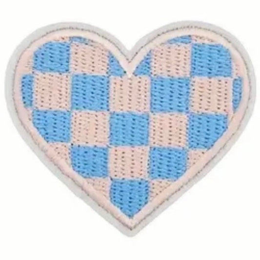 Step 2 - Checkered Heart Patch