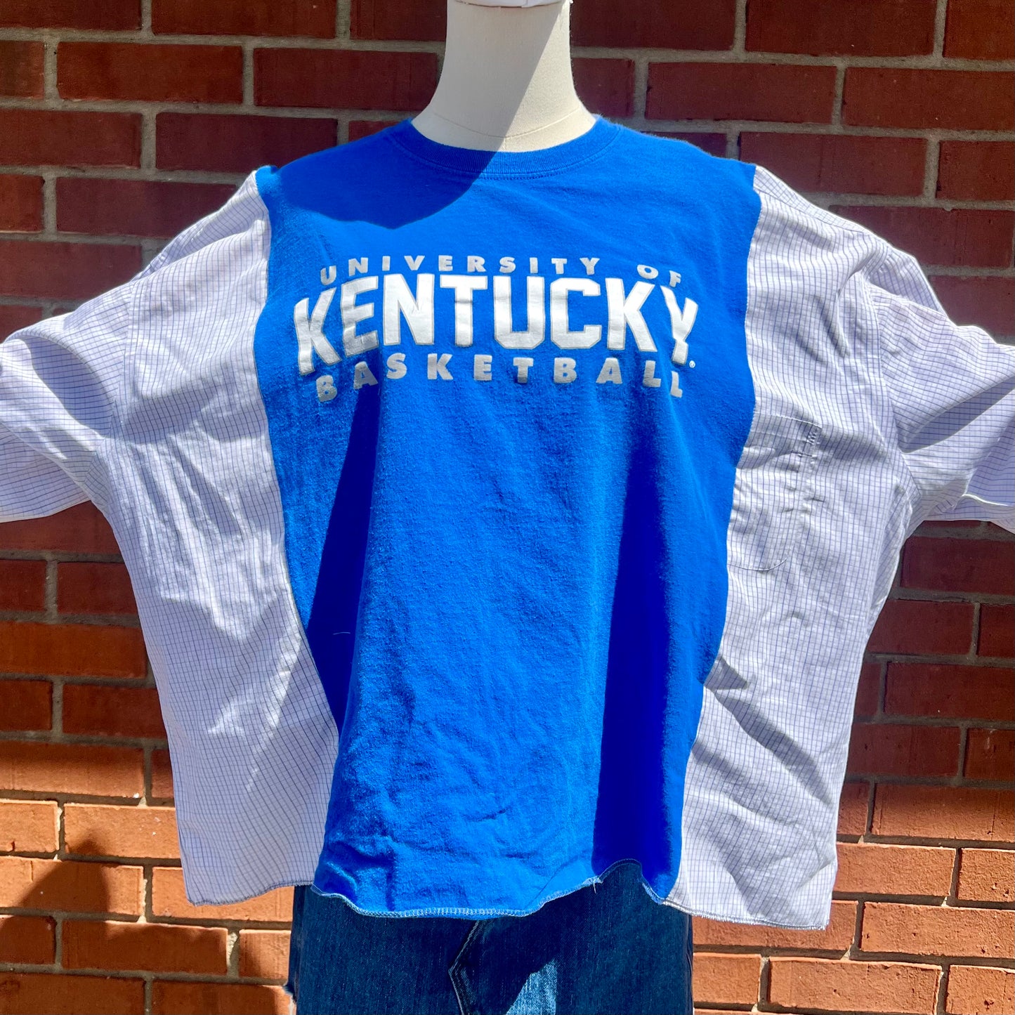 Reworked University of Kentucky Basketball Flannel Long Sleeve