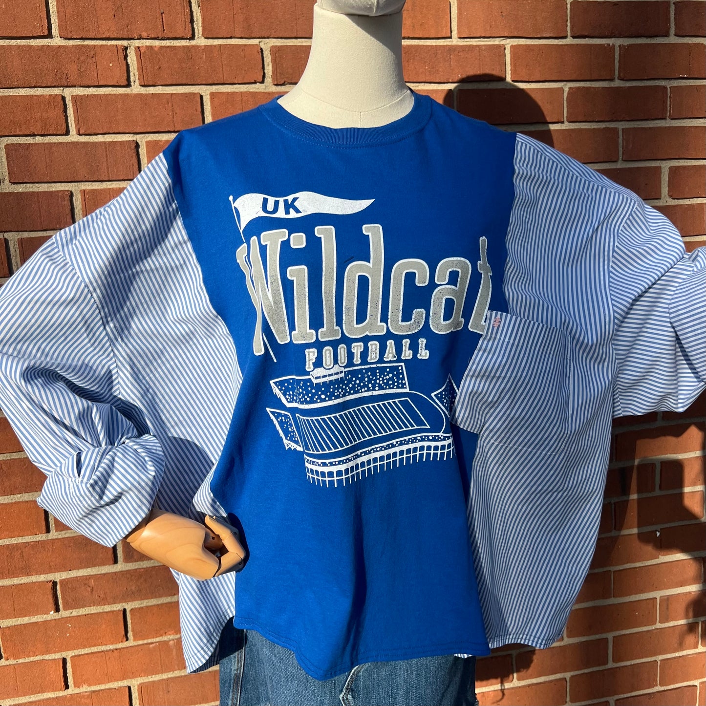 Reworked University of Kentucky Football Long Sleeve