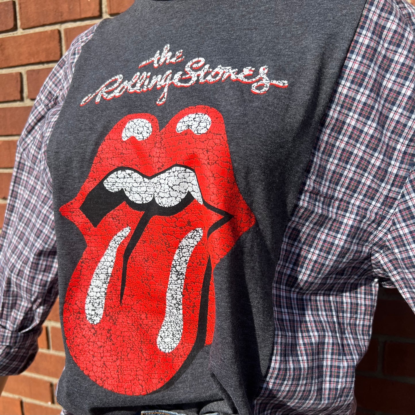 Reworked Rolling Stones Long Sleeve