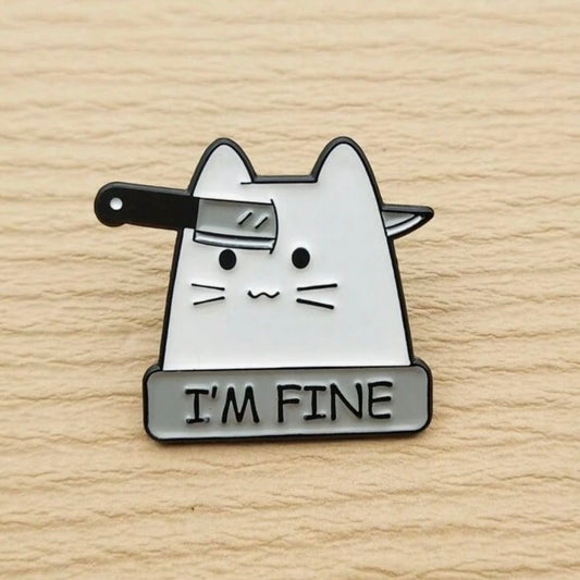 Step 2 - I'm Fine Pin