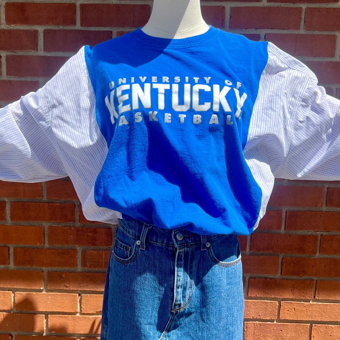 Reworked University of Kentucky Basketball Flannel Long Sleeve