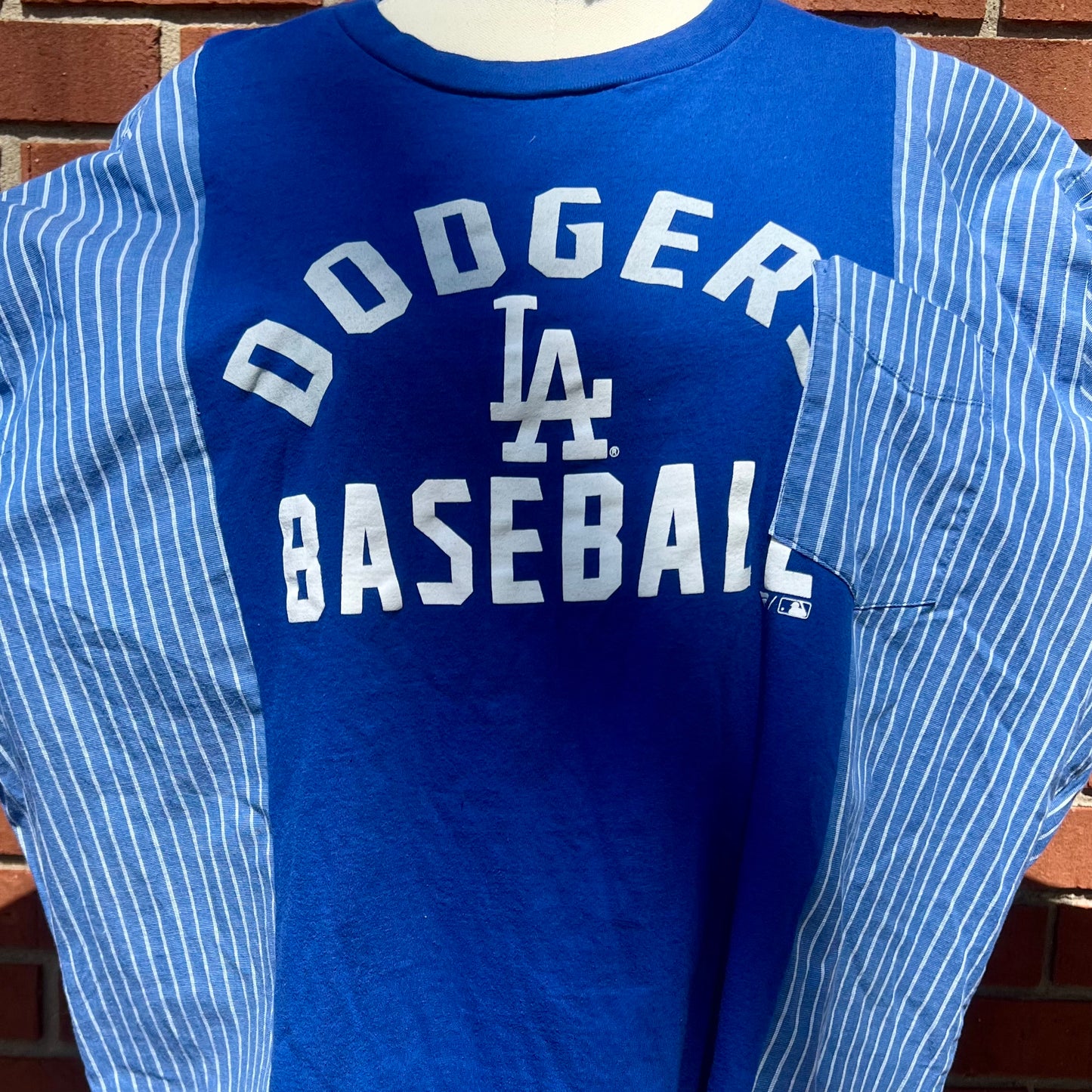 Reworked LA Dodgers Flannel Long Sleeve