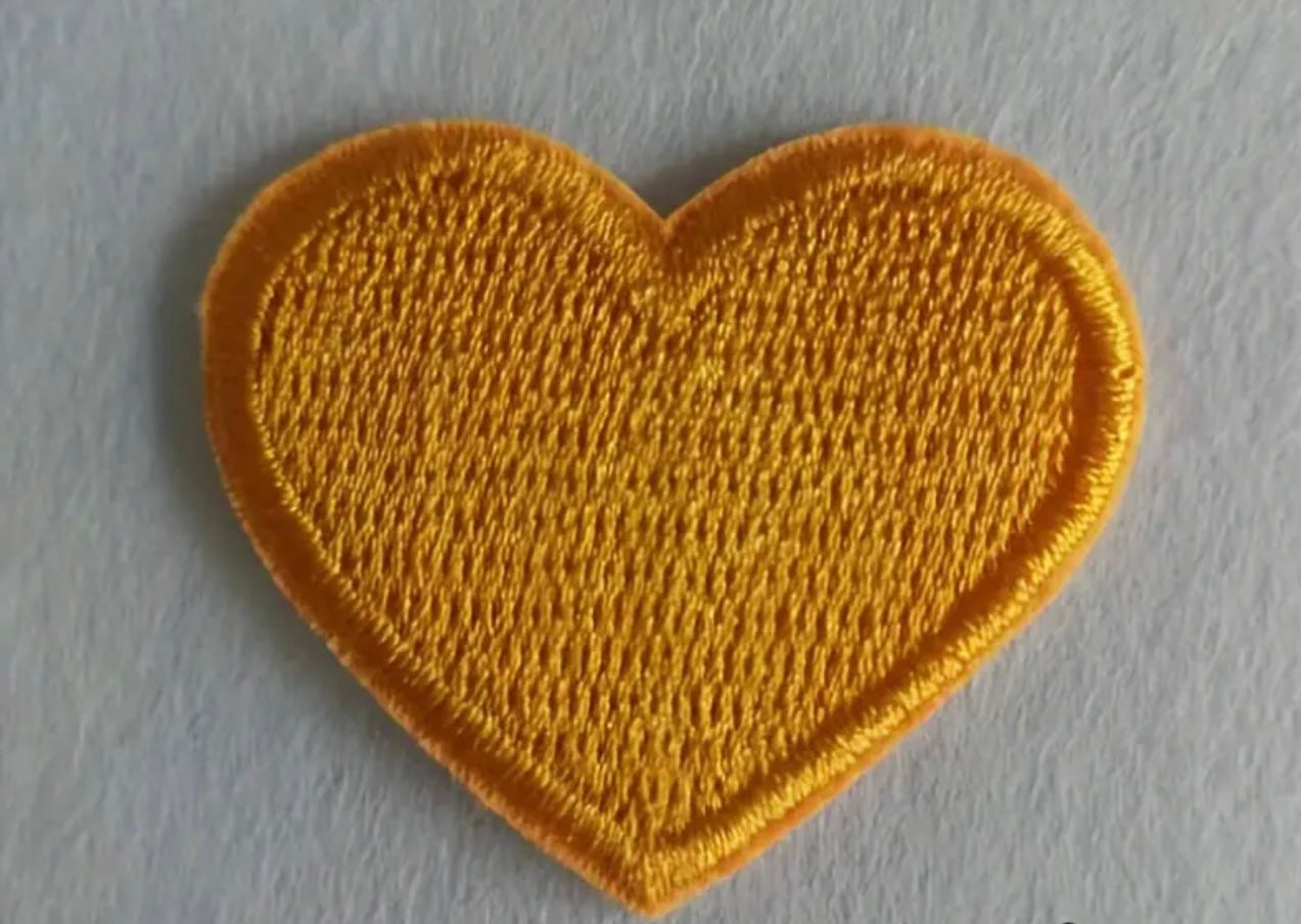 Step 2 - Yellow Heart Patch