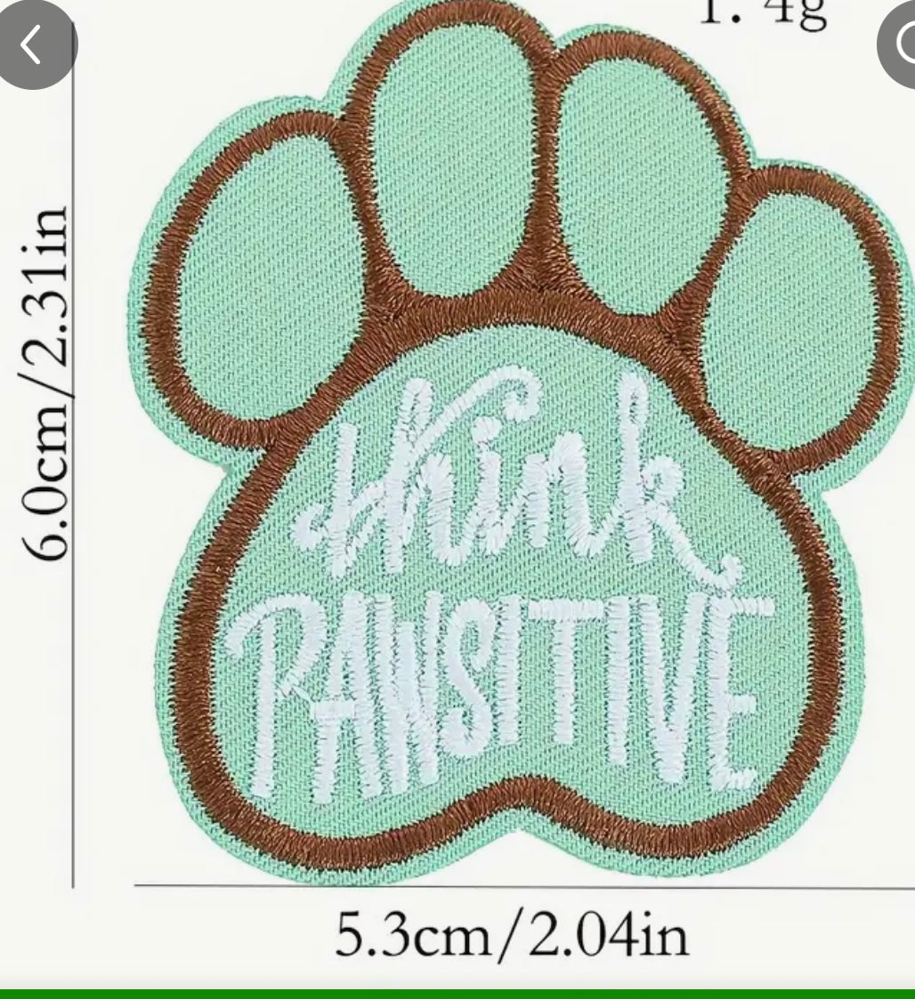 Step 2 - Think Pawsitive Patch