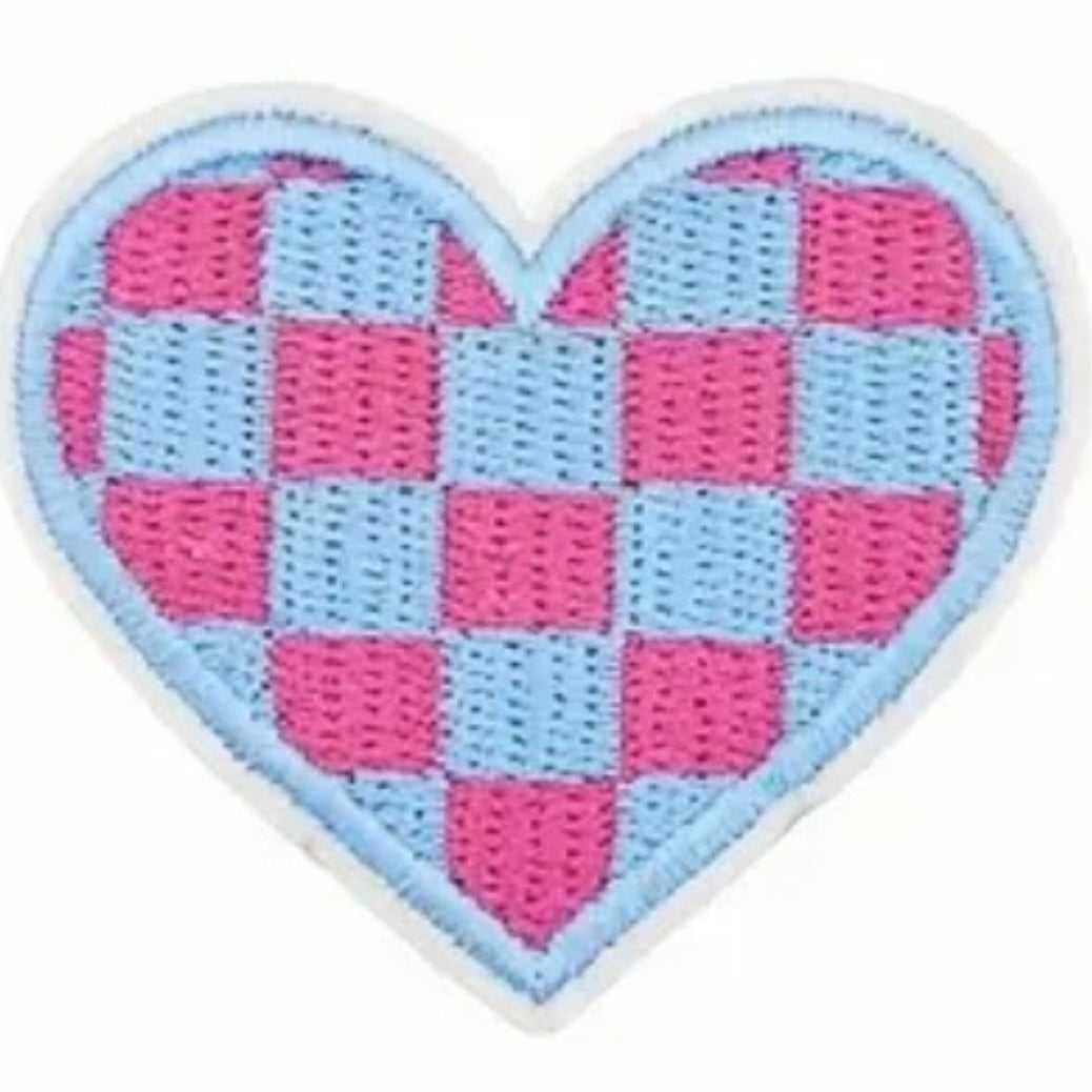 Step 2 - Checkered Heart Patch