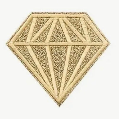 Step 2 - Glitter Diamond (Gold) Patch