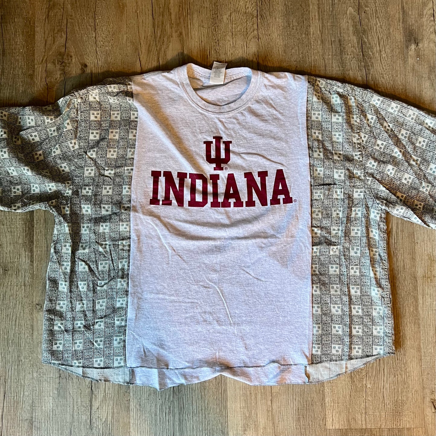 Reworked Indiana University Short Sleeve