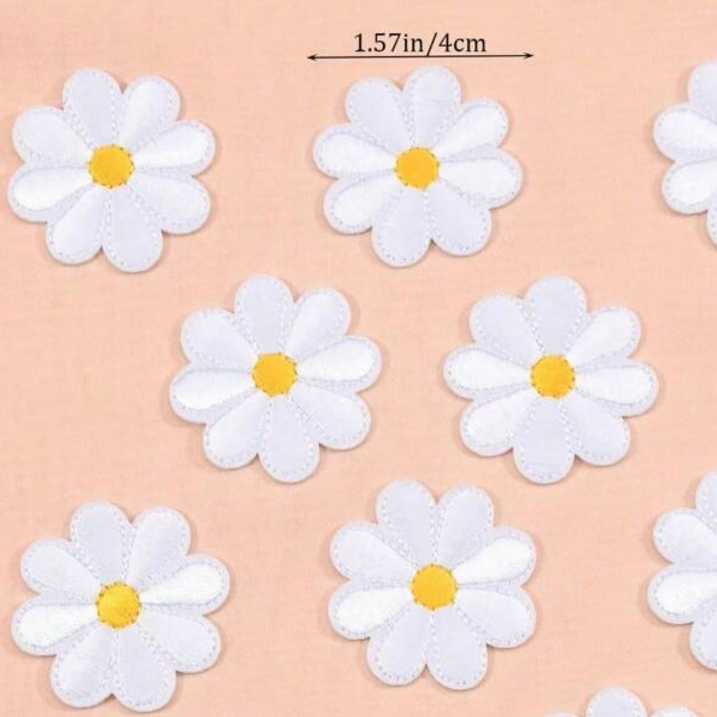 Step 2 - White Daisy Patch