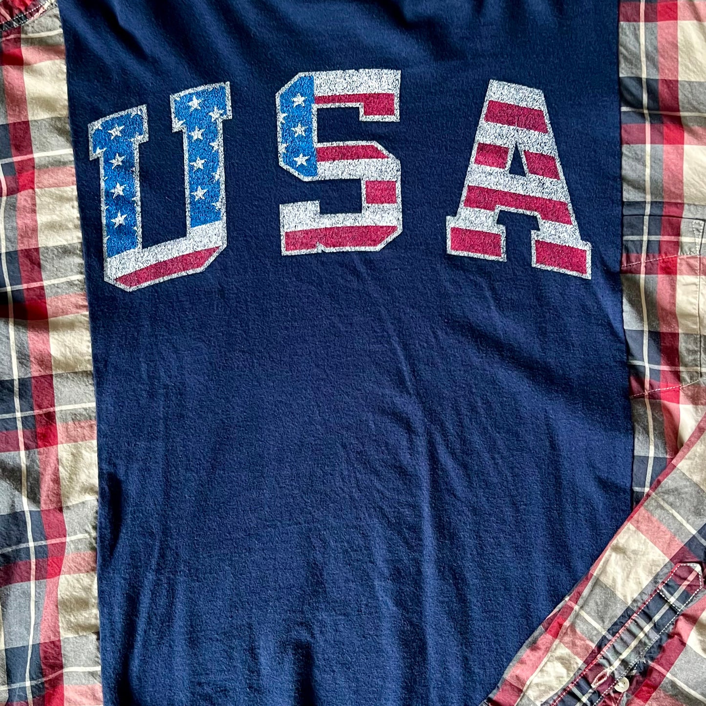 Reworked USA Long Sleeve