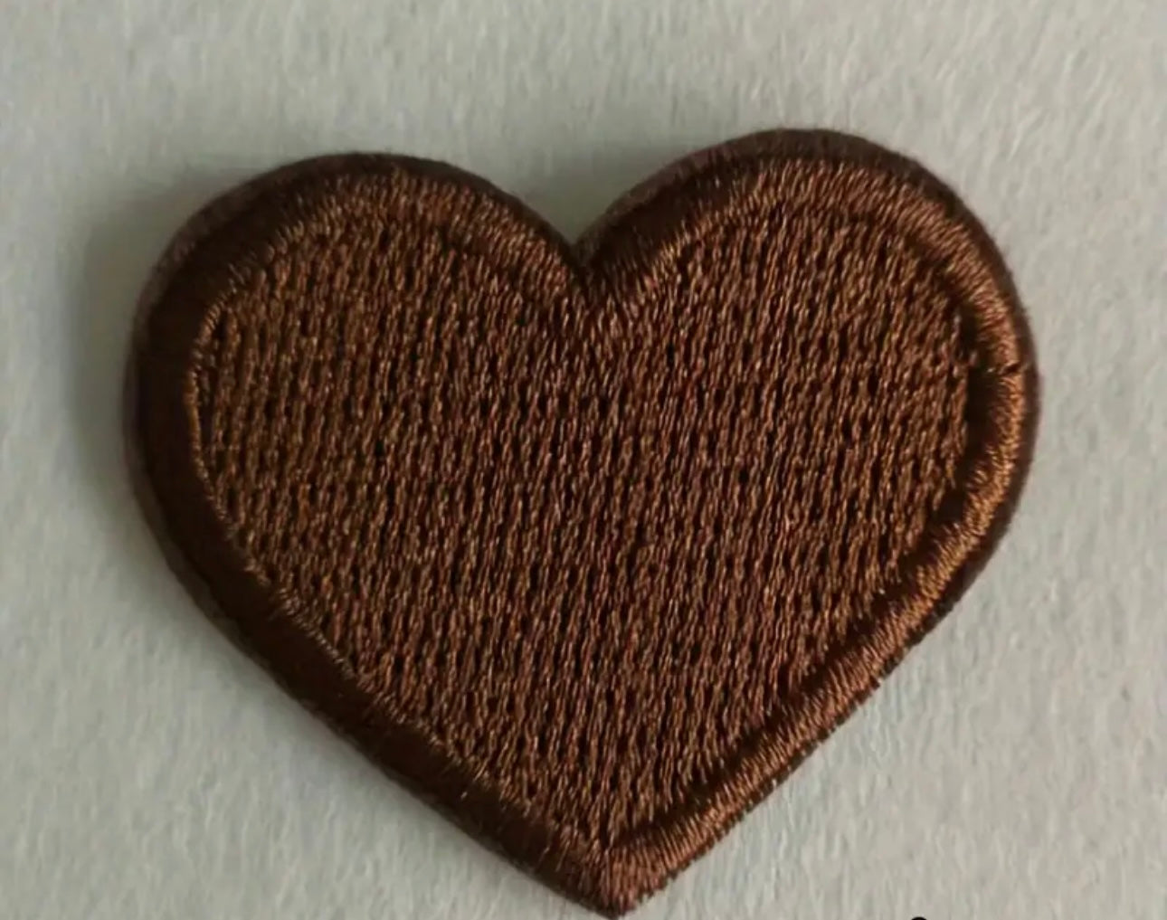 Step 2 - Brown Heart Patch