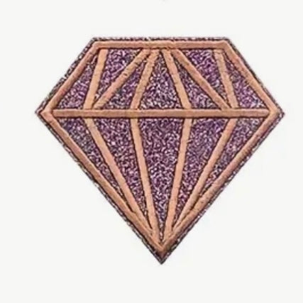 Step 2 - Glitter Diamond (Orange Gold) Patch