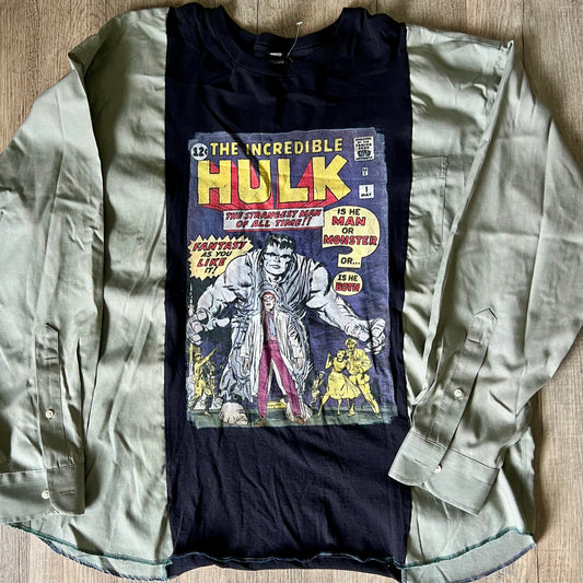 Reworked Incredible Hulk Long Sleeve