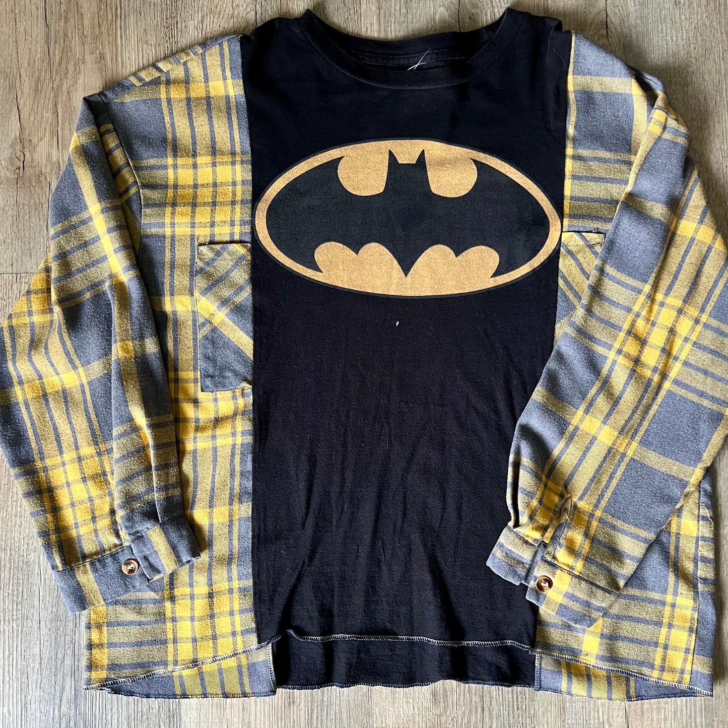 Reworked Batman Flannel Long Sleeve