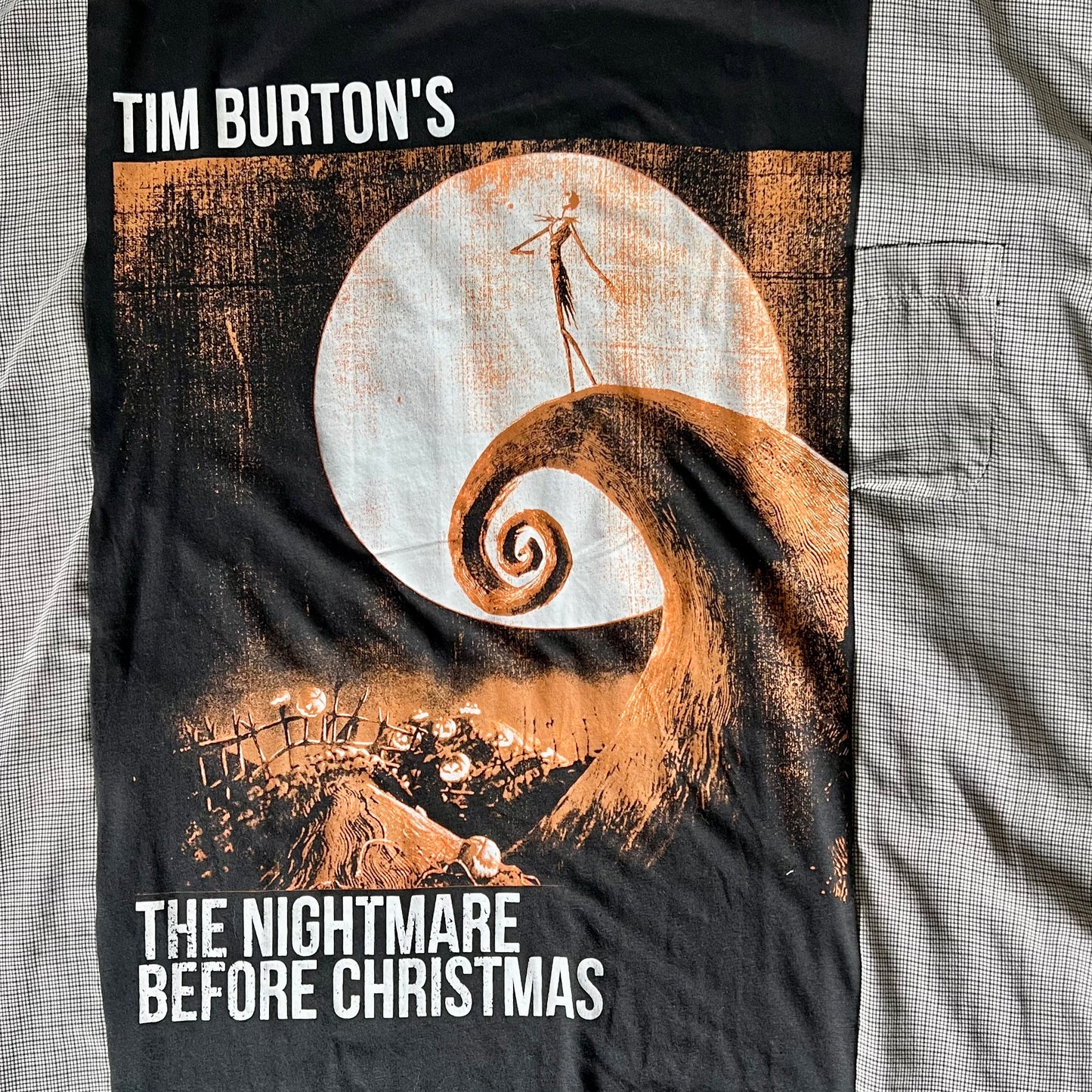 Reworked Nightmare Before Christmas Short Sleeve