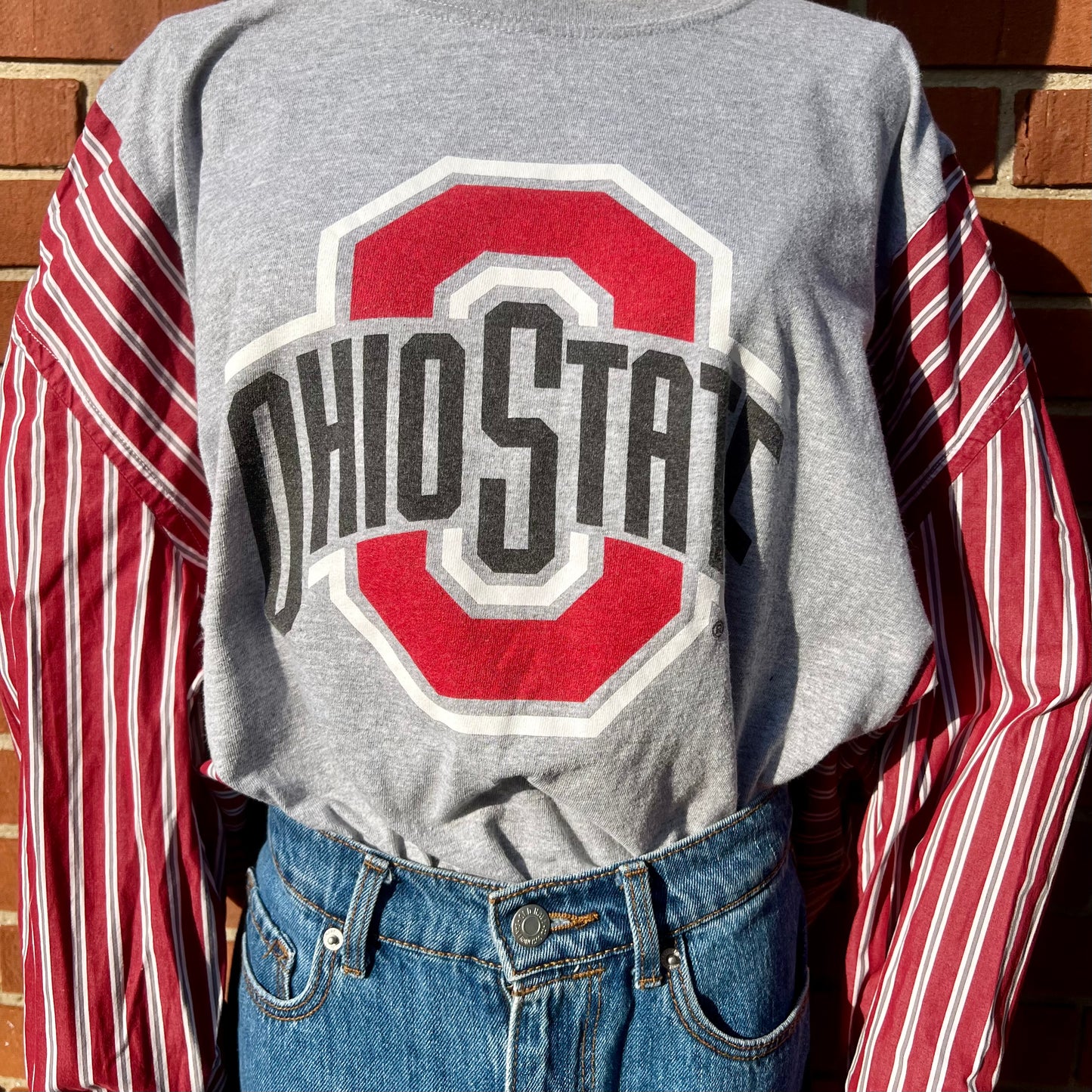 Reworked Ohio State Long Sleeve