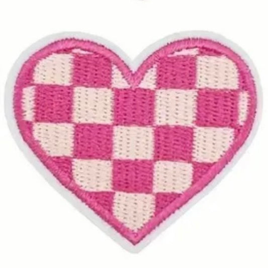 Step 2 - Checkered Heart Patch