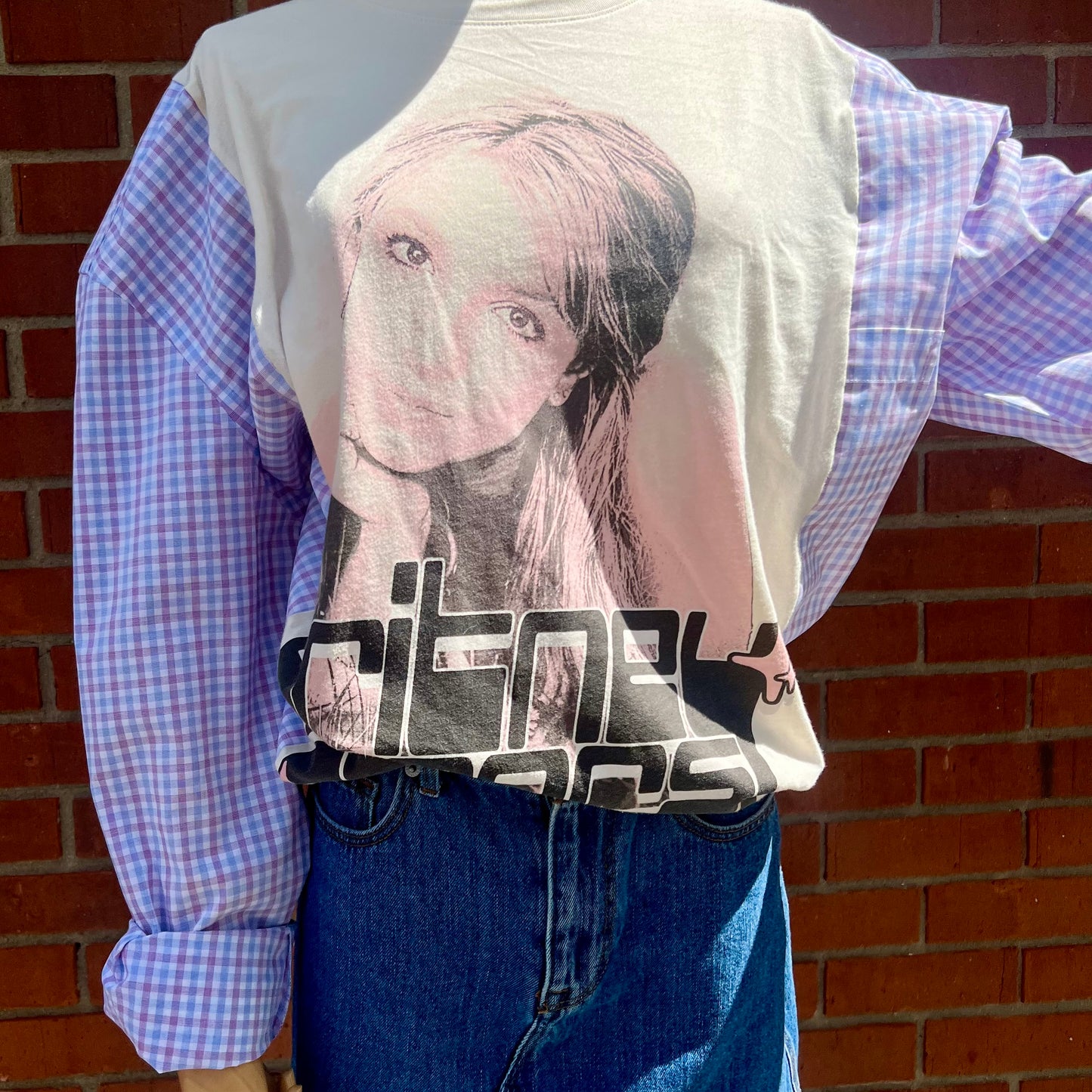 Reworked Britney Spears Flannel Long Sleeve