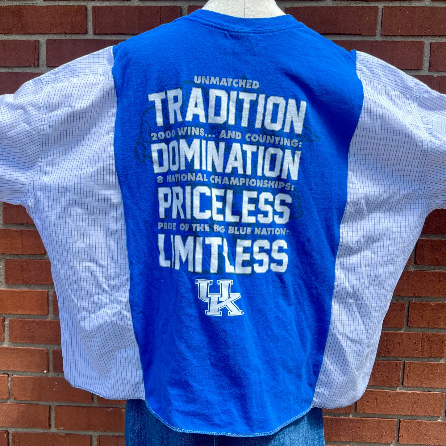 Reworked University of Kentucky Basketball Flannel Long Sleeve