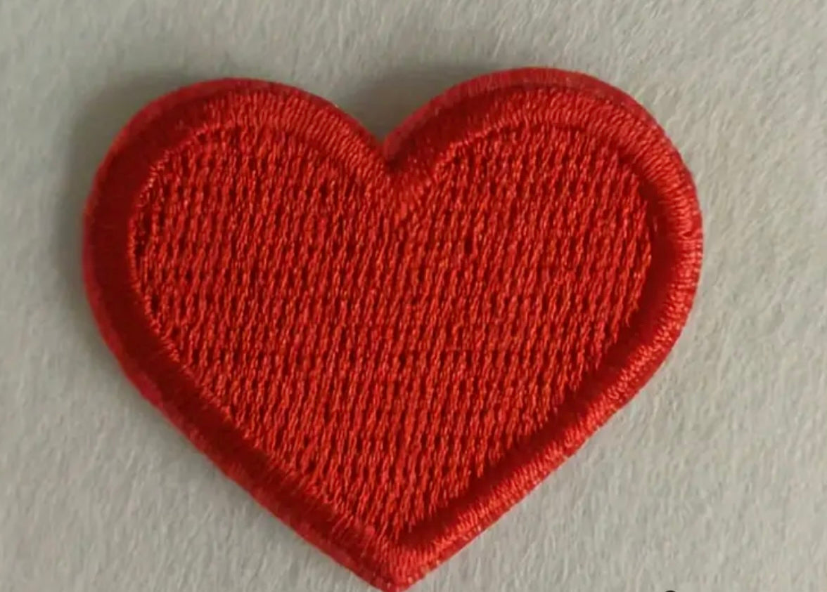 Step 2 - Red Heart Patch