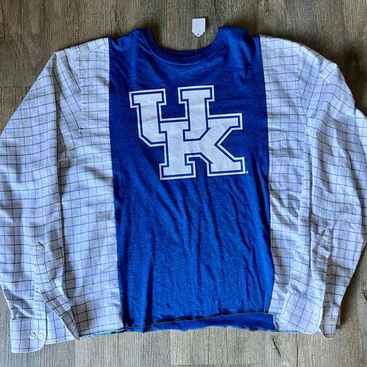 Reworked University of Kentucky Football Long Sleeve