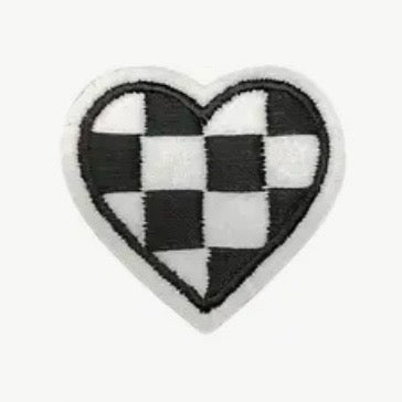 Step 2 - Mini Checkered Heart Patch