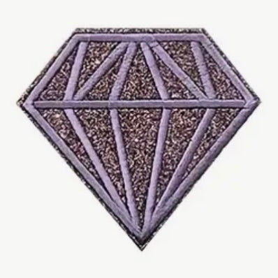 Step 2 - Glitter Diamond (Pewter) Patch