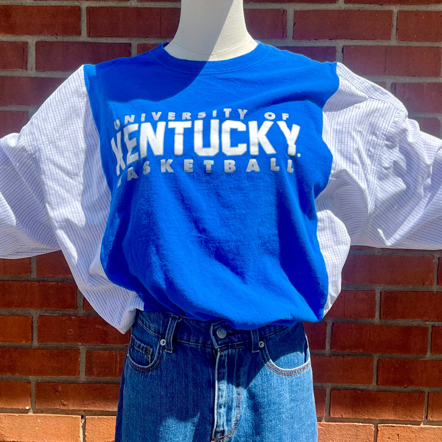 Reworked University of Kentucky Basketball Flannel Long Sleeve