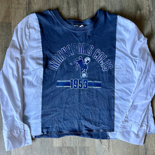 Reworked Indianapolis Colts Long Sleeve