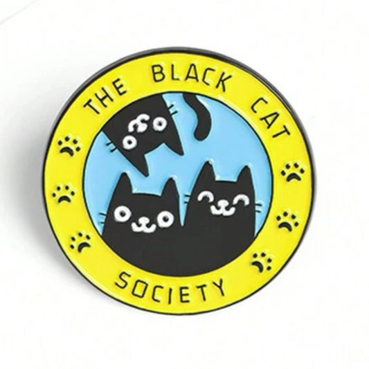 Step 2 - Black Cat Pin