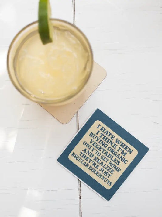 Accidental Donut Cleanse Coaster
