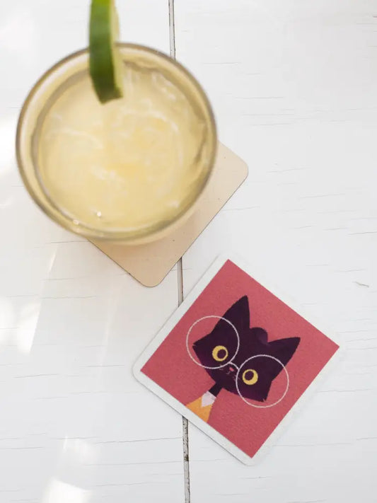Cat-astrophically Brilliant Coaster
