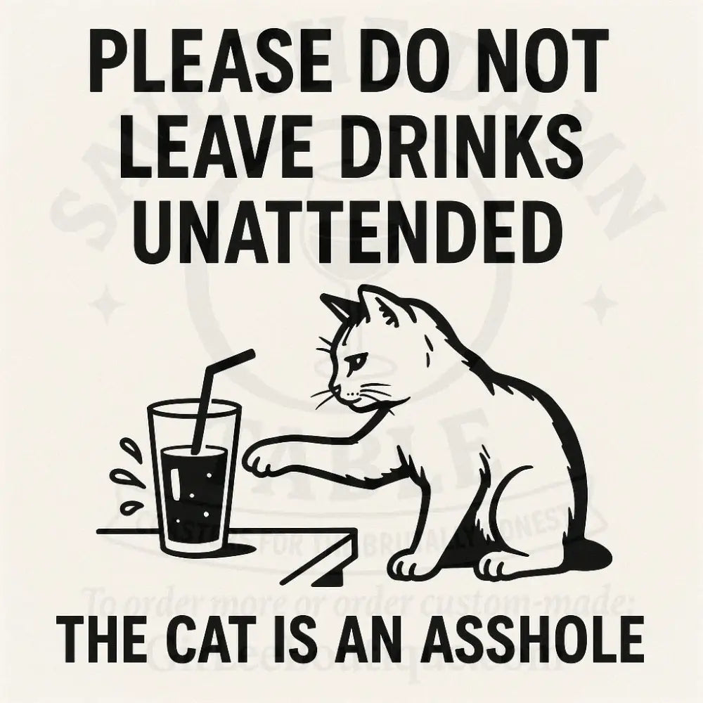 Cats Are Little Jerks Coaster