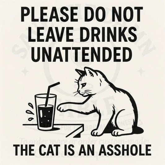 Cats Are Little Jerks Coaster