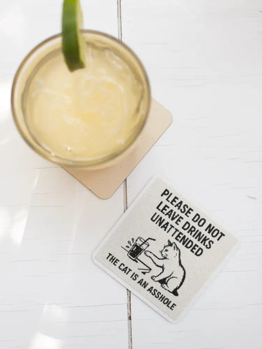 Cats Are Little Jerks Coaster