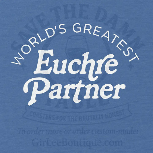 Certified Euchre Legend Coaster