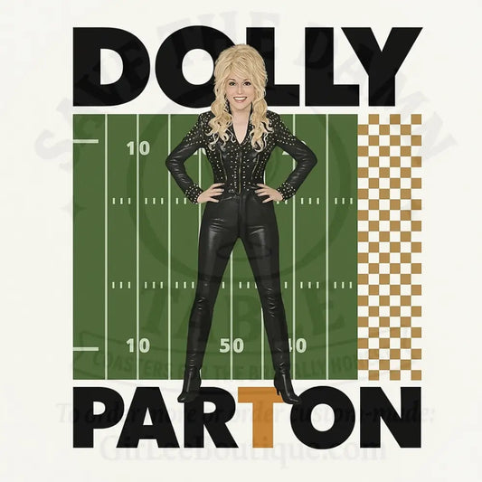 Dolly Parton: Queen of the End Zone Coaster