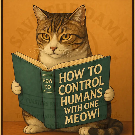 Feline Manipulation 101 Coaster