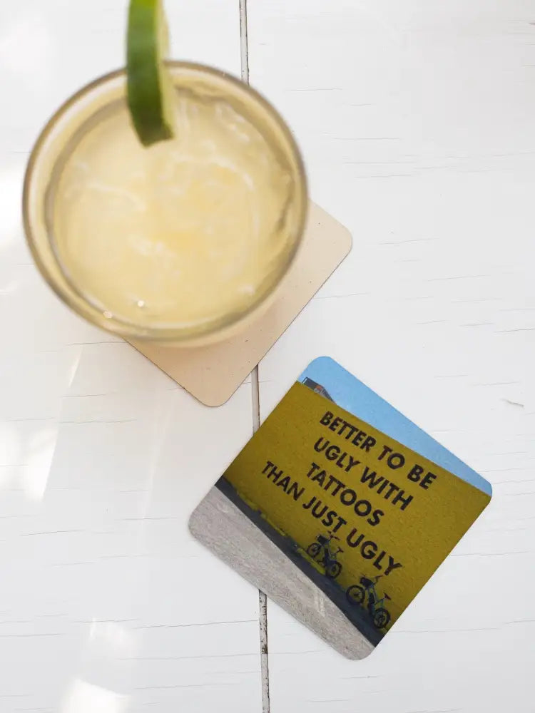 Inked and Impressive Coaster