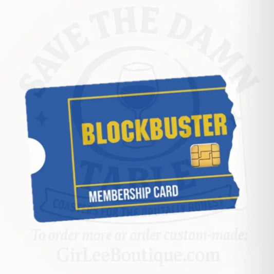 Make it a Blockbuster night Coaster