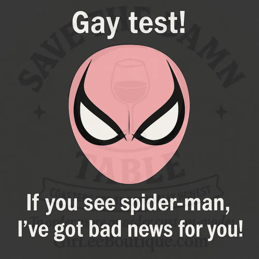 Not-So-Spidey Senses Coaster