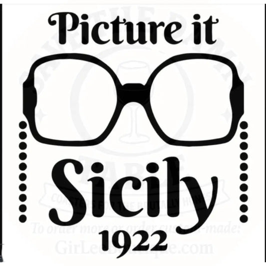 Picture It. Sicily. 1922 Coaster