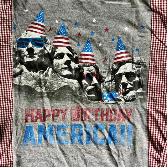 Reworked 4th of July Long Sleeve Shirts & Tops