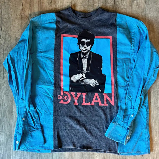 Reworked Bob Dylan Long Sleeve Shirts & Tops