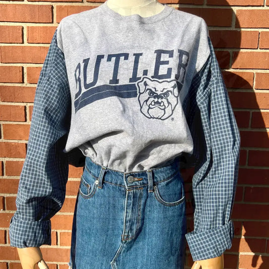 Reworked Butler Long Sleeve Shirts & Tops