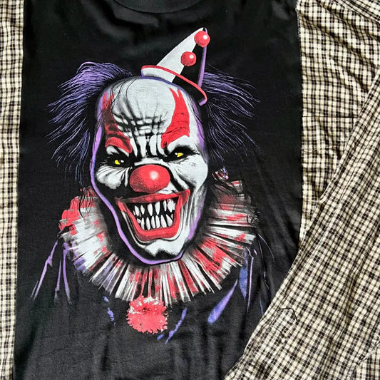 Reworked Clown Long Sleeve Shirts & Tops