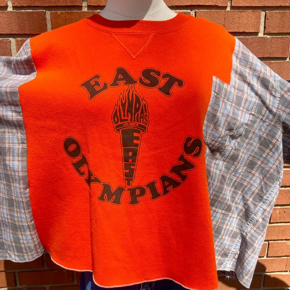 Reworked Columbus East Flannel Long Sleeve Shirts & Tops