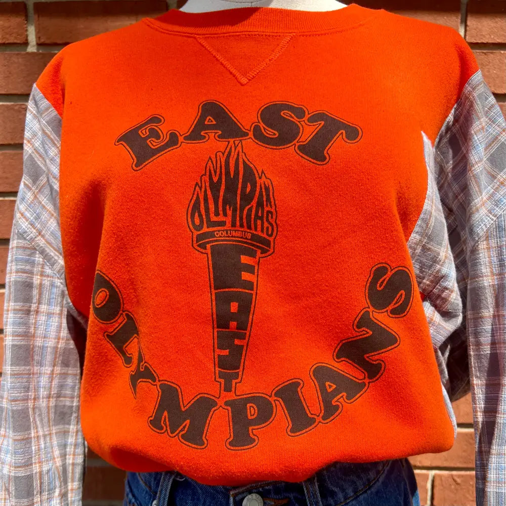 Reworked Columbus East Flannel Long Sleeve Shirts & Tops